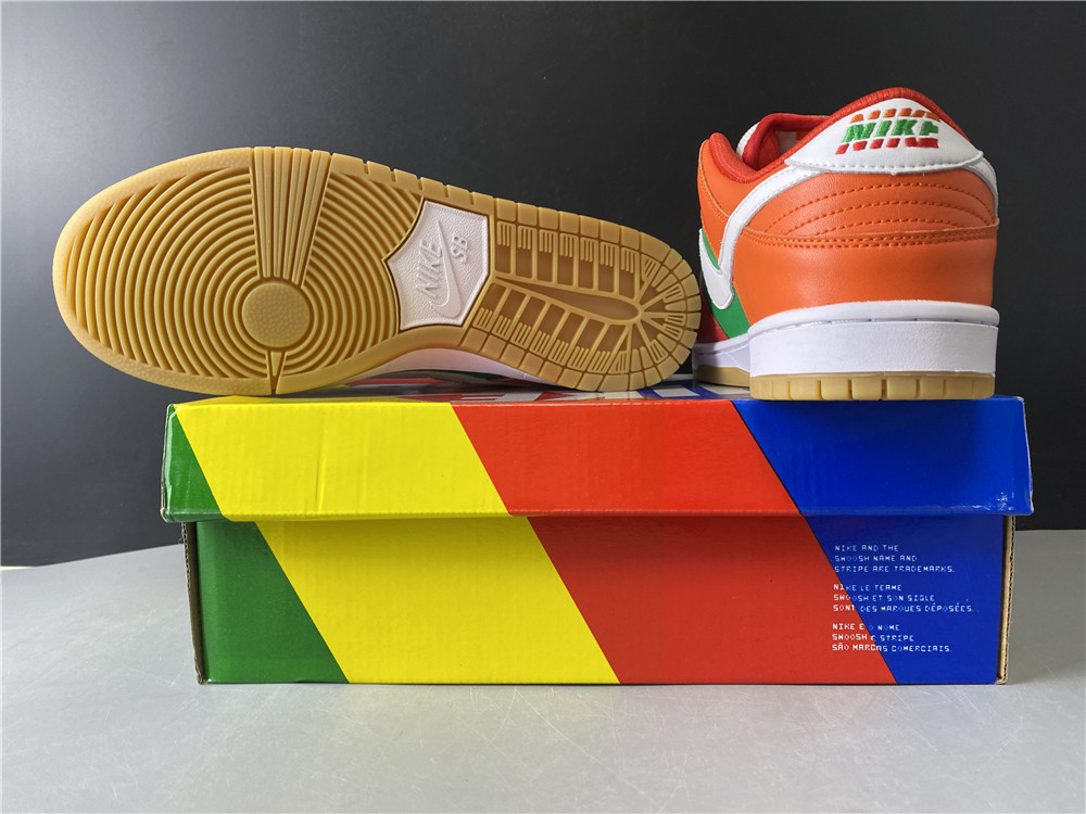7 Eleven x Nike SB Dunk Low Orange Green CZ5130-600