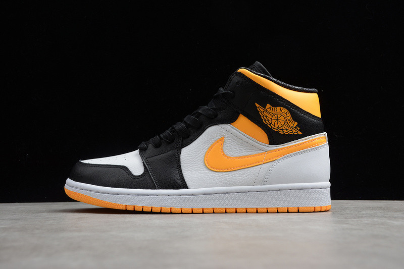 Air Jordan 1 Mid Laser Orange Black (W) CV5276-107