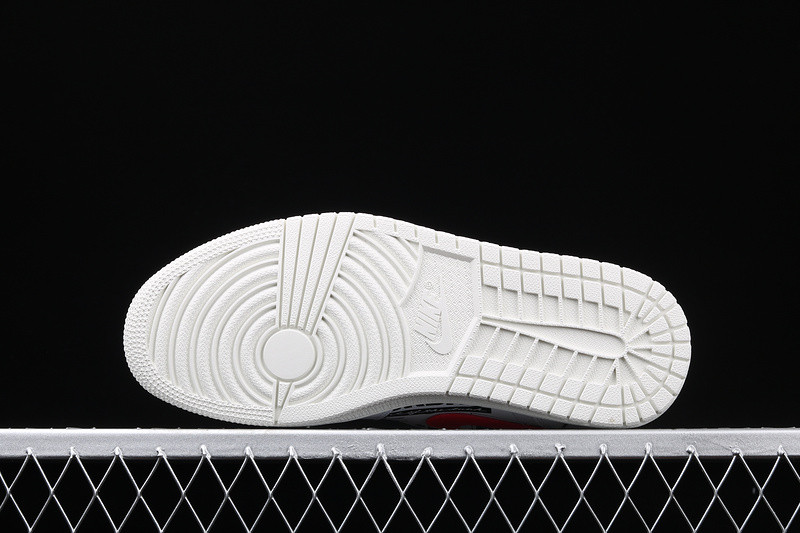 Nike Air Jordan 1 Mid Print Logos 554724-119