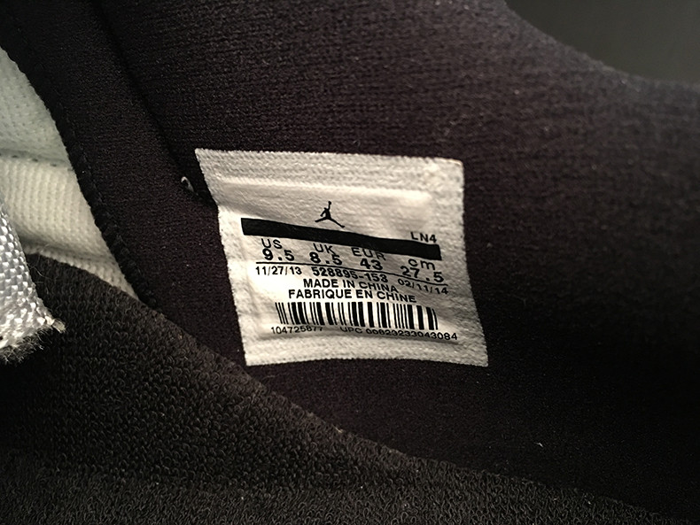 AIR JORDAN 11 RETRO LOW "CONCORD" BLACK/ WHITE mens 528895-153