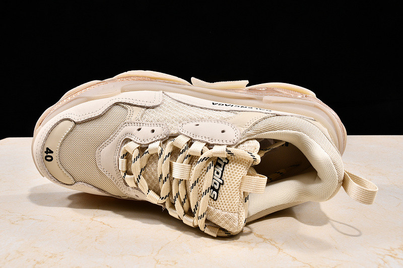 BLCG Triple-S Clear Sole Trainers 544351 W09OH 7083