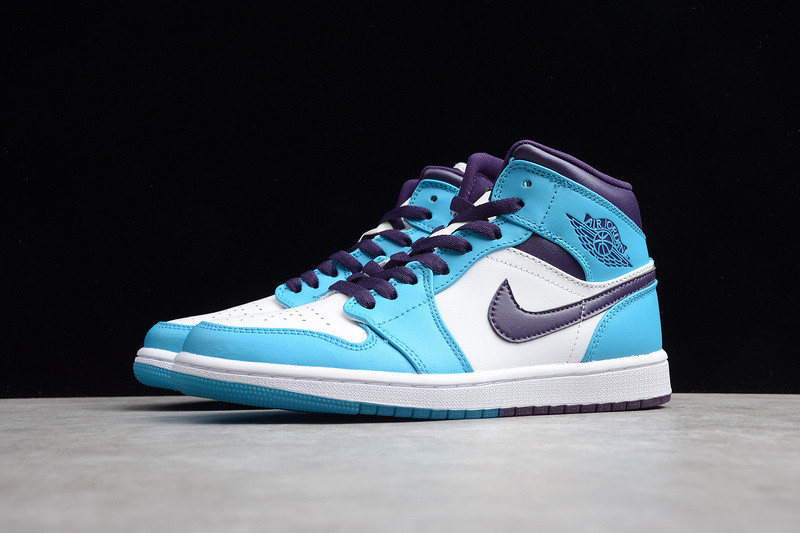 Air Jordan 1 Mid "Hornets " 554724-415