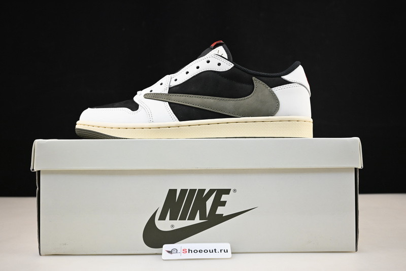 Air Jordan 1 Low Travis Scott Olive DZ4137-106