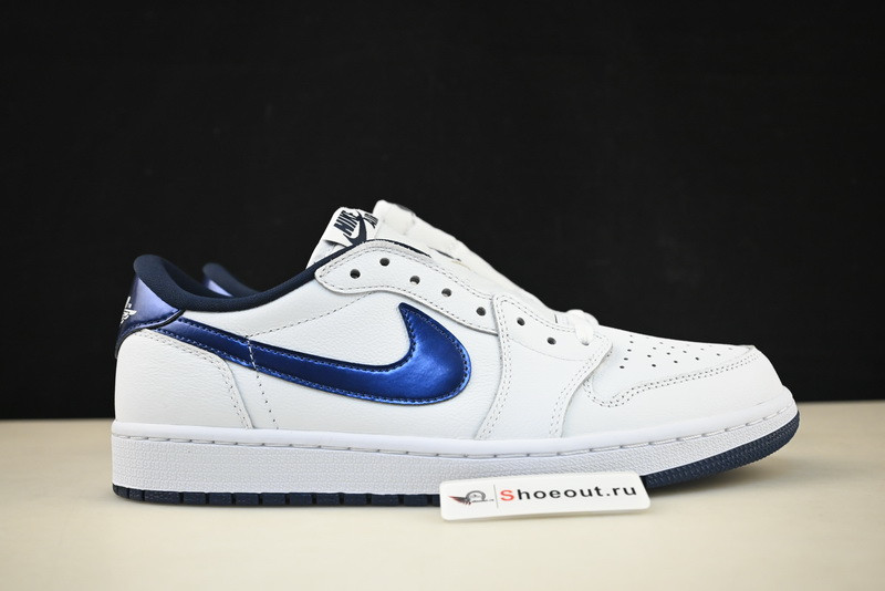 Jordan 1 Retro Low Metallic Blue 705329-106