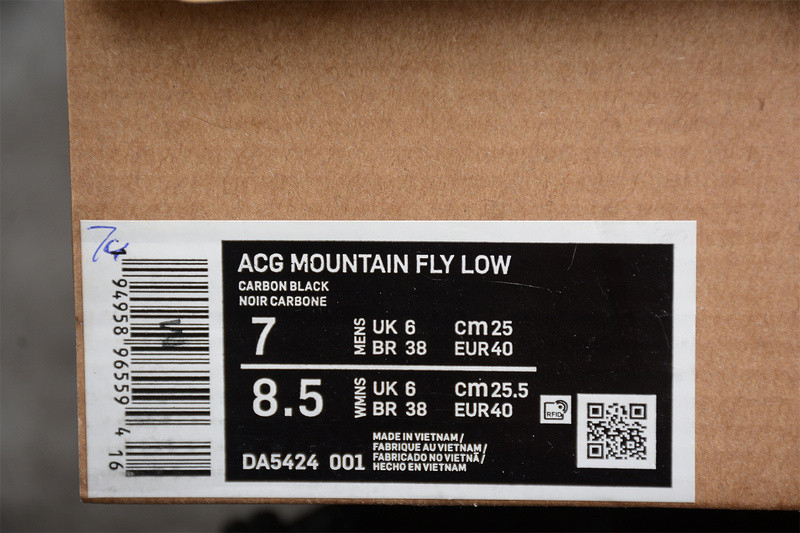 ACG MOUNTAIN FLY LOW ANTHRACITE/BLACK DA5424-001