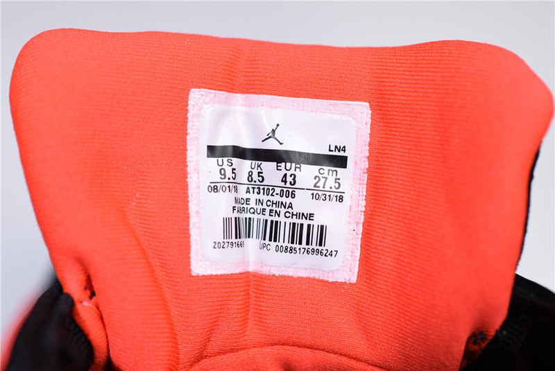 Clot x Air Jordan 13 Low “Black Infrared” AT3102-006