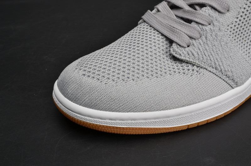 AIR JORDAN 1 FLYKNIT “WOLF GREY” mens 919704-025