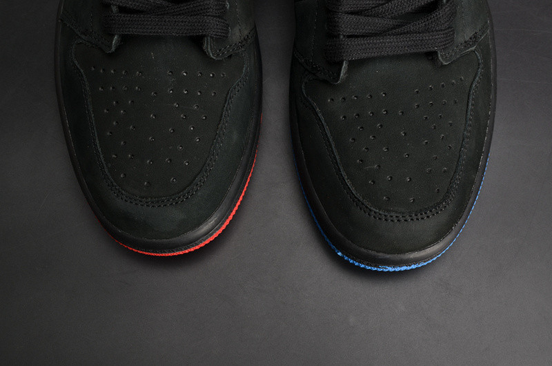 Air Jordan 1 Retro High OG “Quai 54” Black/Italy Blue-University Red mens AH1040-054