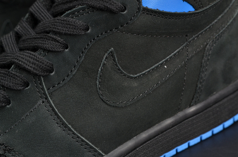 Air Jordan 1 Retro High OG “Quai 54” Black/Italy Blue-University Red mens AH1040-054