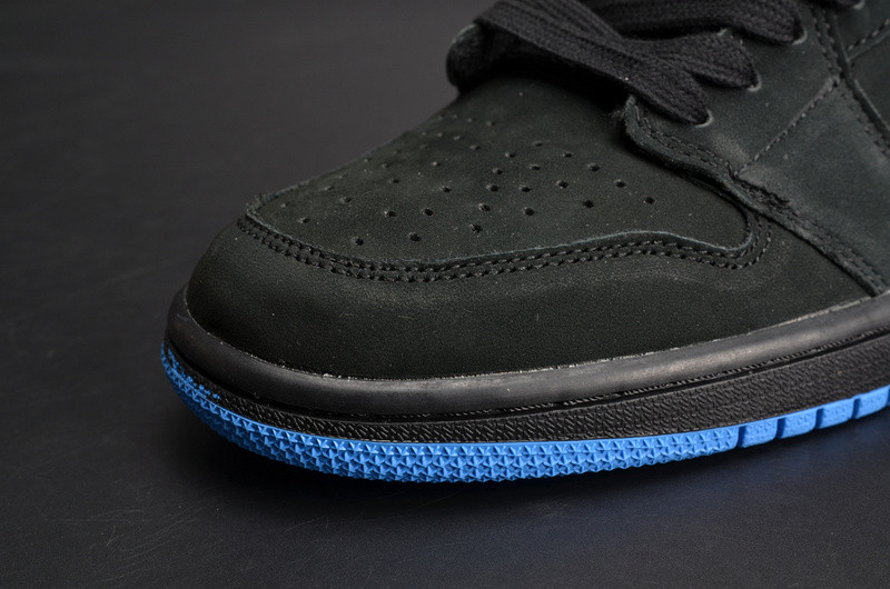 Air Jordan 1 Retro High OG “Quai 54” Black/Italy Blue-University Red mens AH1040-054