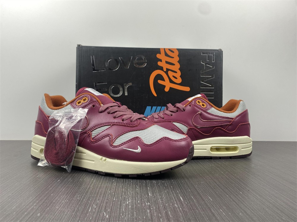 Nike Air Max 1 Patta Waves Rush Maroon DO9549-001