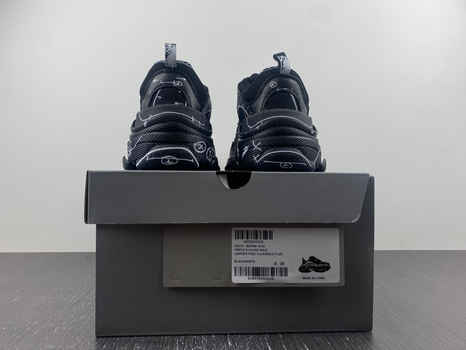 Ba*len*cia*ga triple s 536737 w2fw6 0102