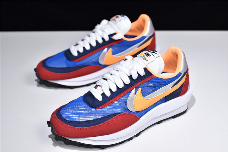 Sacai x Nike LDWaffle Trainer “Varsity Blue/Varsity Red” BV0073-400