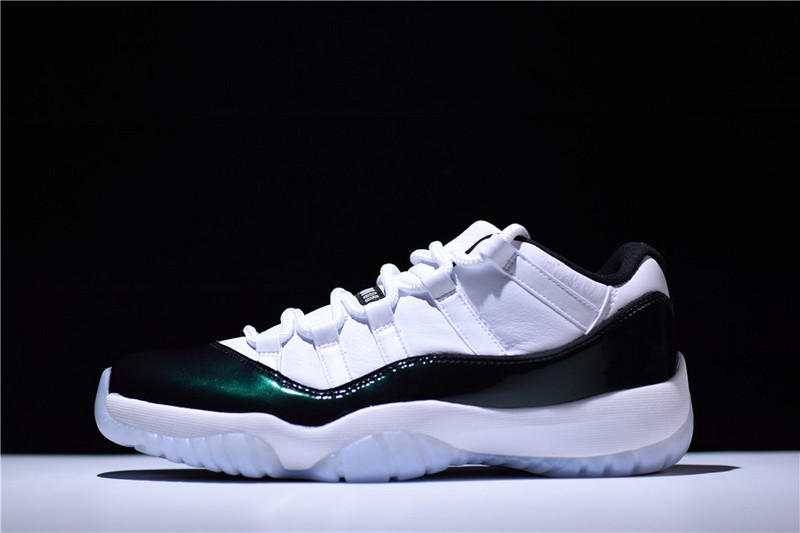 Air Jordan 11 Retro Low "Emerald" 528895-145