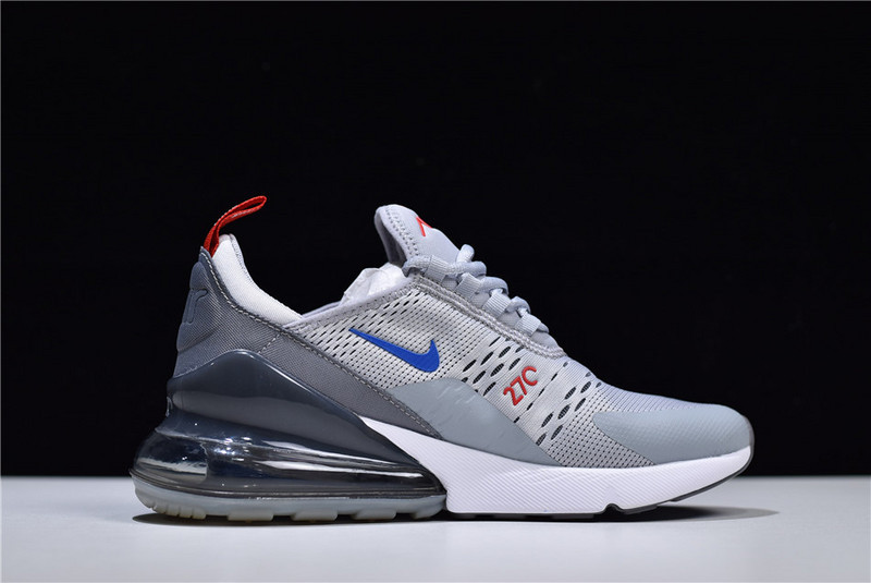 Nike Air Max 270 Wolf Grey/Game Royal-Cool Grey-University Red CD7338-001