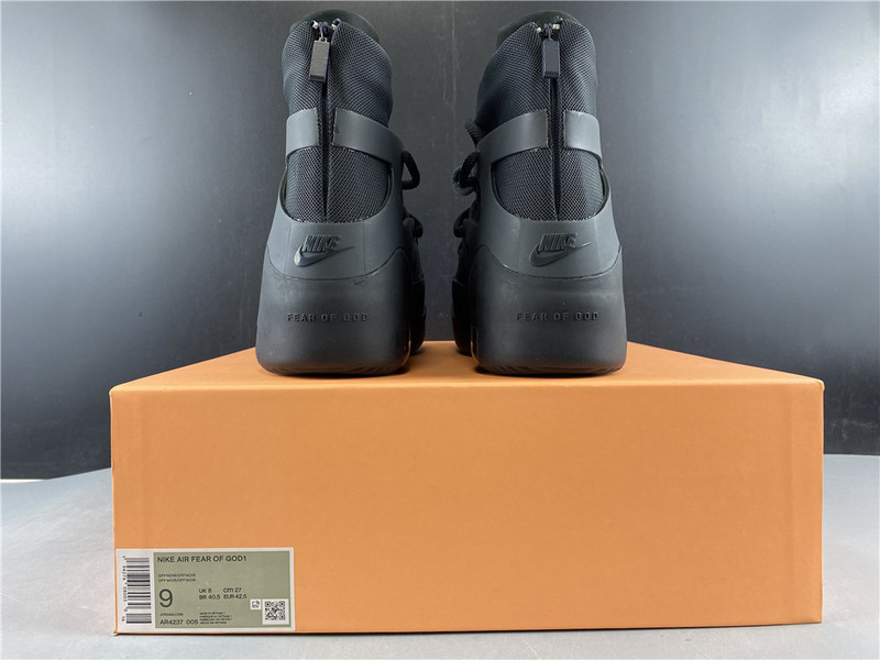 Nike Air Fear of God 1 Triple Black AR4237-005