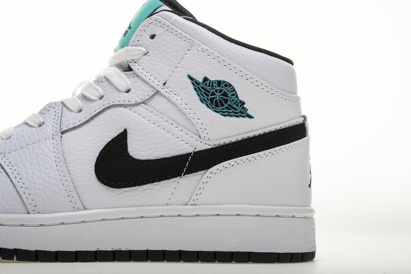 Air Jordan 1 Retro Mid BG "Hyper Jade" 554725-122