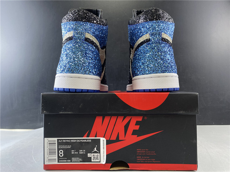 Fragment Design x Nike Air Jordan 1 “Glitter” CK5566-400