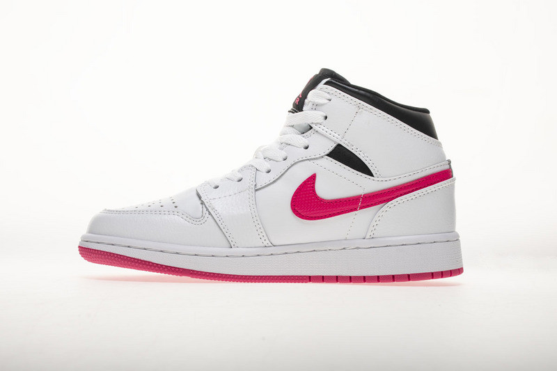 Air Jordan 1 Retro Mid "Hyper Pink" GS 555112-106