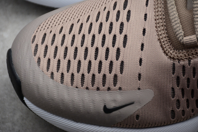 NIKE mens Air Max 270 “Sepia Stone” Black/ Summit White AH8050-200