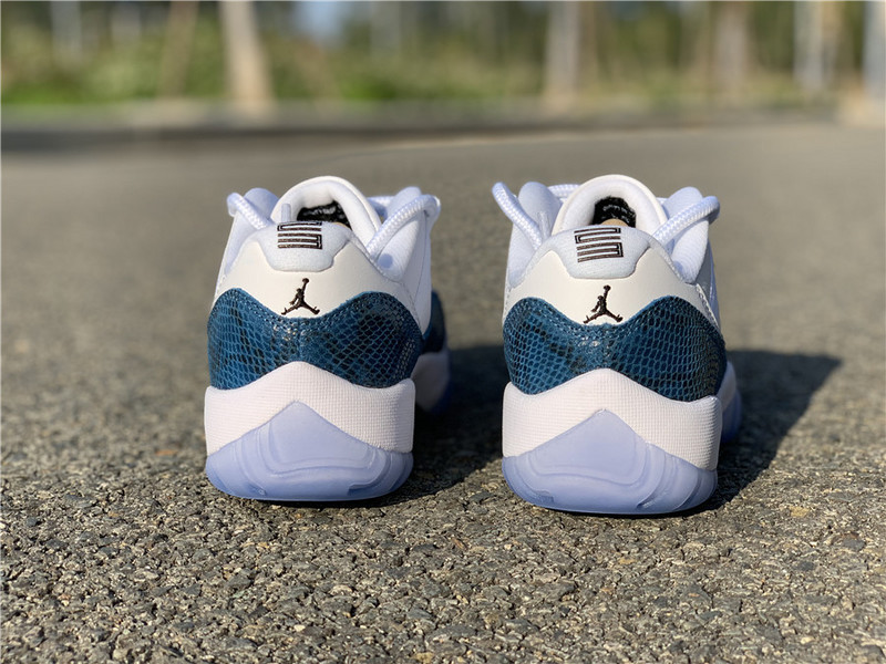 Air Jordan 11 Low “Navy Blue Snakeskin” CD6846-102