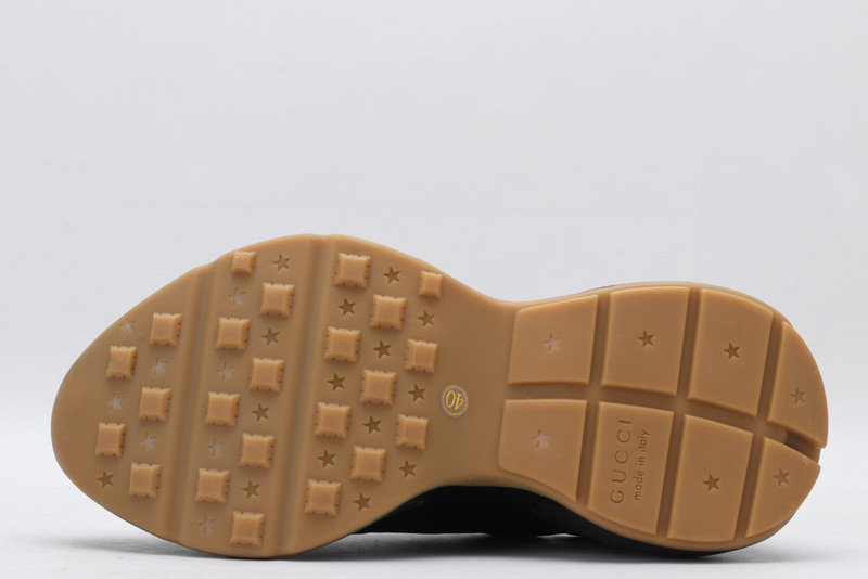 Rhyton Leather Sneaker With GC Logo 552851 DRW00 1000