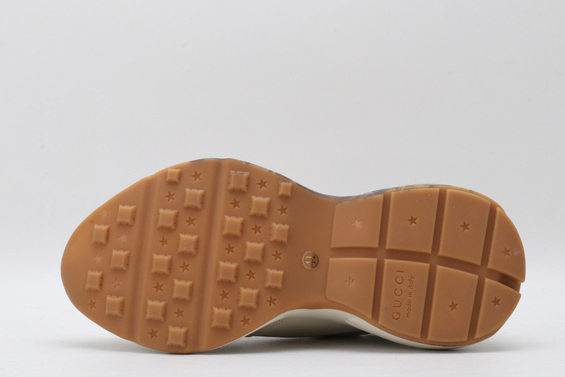 GC Rhyton Leather Sneaker With Tigers 576050 DRW00 9014