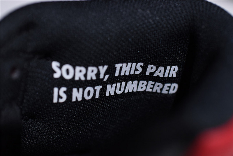 Air Jordan 1 Retro High OG NRG “Not For Resale” Varsity Red 861428-106