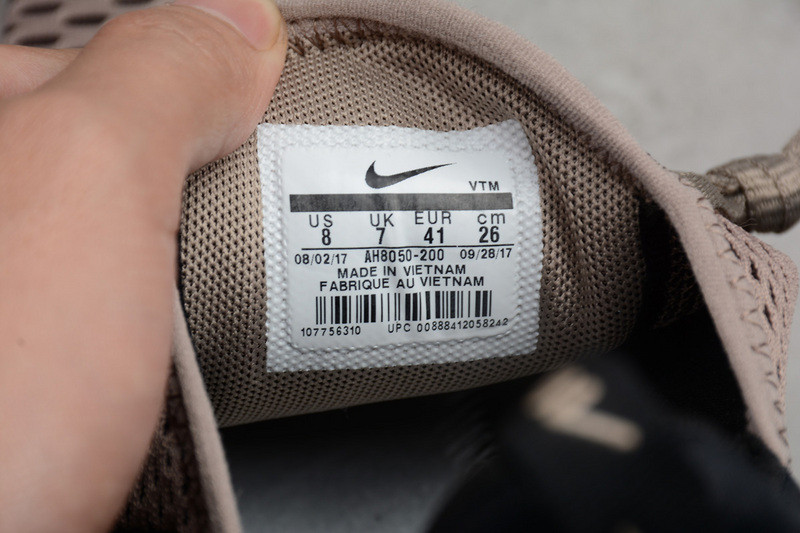 NIKE mens Air Max 270 “Sepia Stone” Black/ Summit White AH8050-200