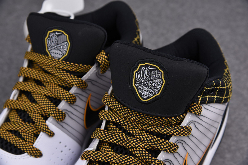 Nike Kobe 4 Protro White Black Del Sol AV6339-101