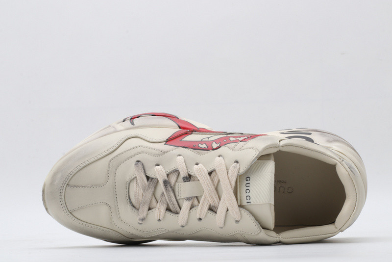 GC Rhyton Sneaker With Mouth Print 552093 A9L00 9522