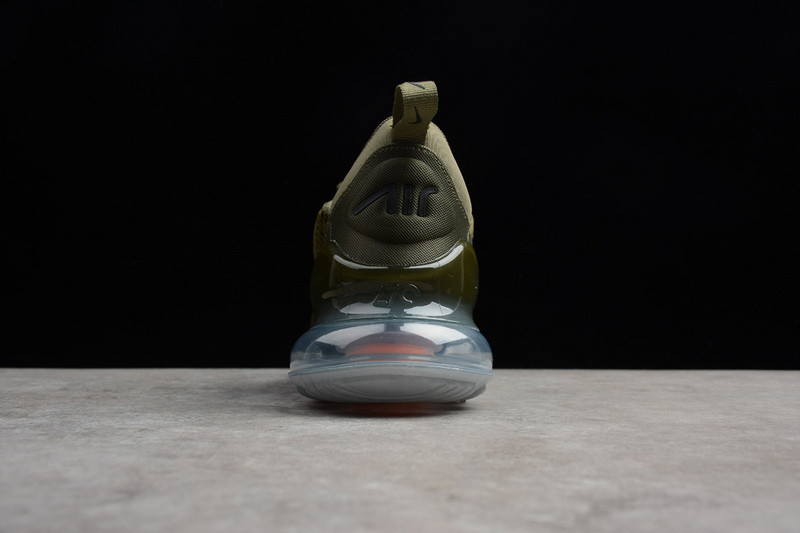 NIKE mens AIR MAX 270 “MEDIUM OLIVE” AH8050-201