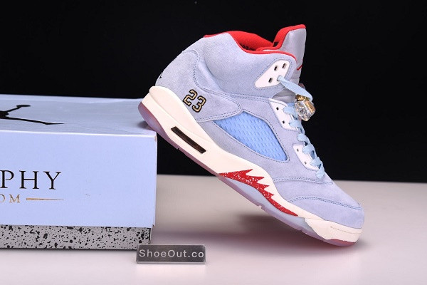 Trophy Room x Air Jordan 5 JSP Ice Blue CI1899-400
