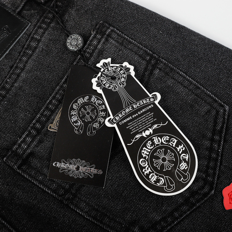 Ch*0me heart jeans
