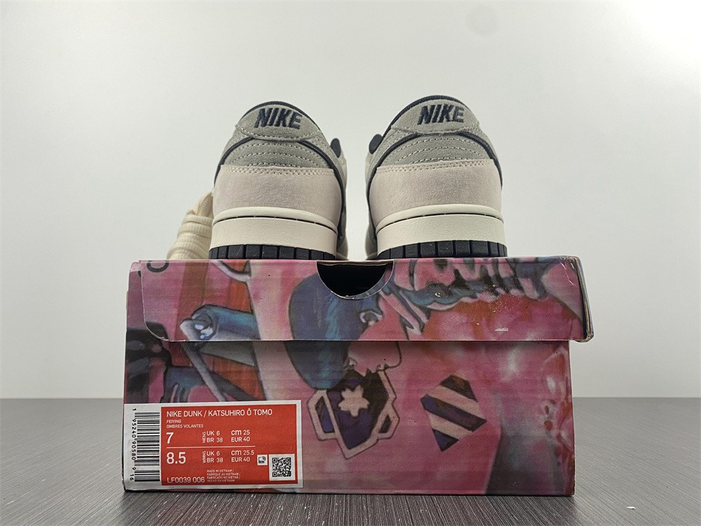 Otomo Katsuhiro x Nike SB Dunk Low Steamboy OST White Black LF0039-006