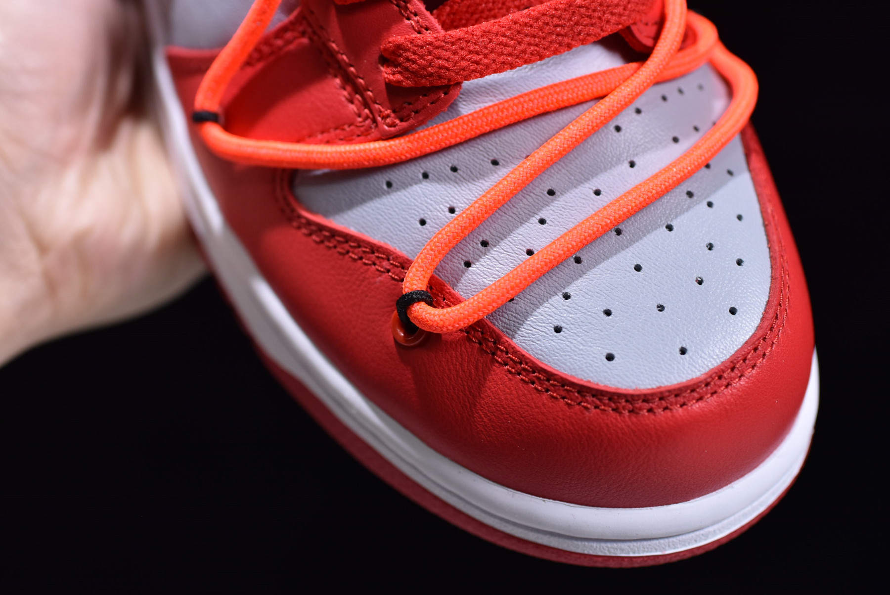 OF x Nike Dunk Low University Red CT0856-600