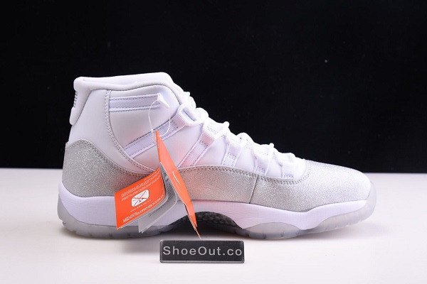 Air Jordan 11 Retro White Metallic Silver (W) AR0715-100