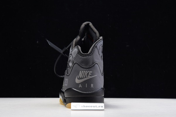 OFF White x Air Jordan 5 Black CT8480-001
