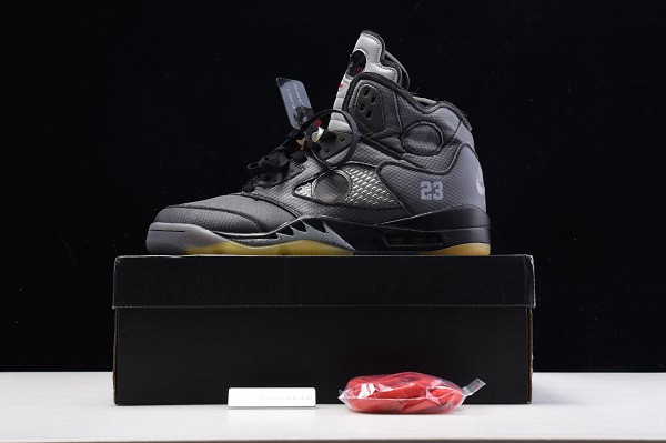 OFF White x Air Jordan 5 Black CT8480-001