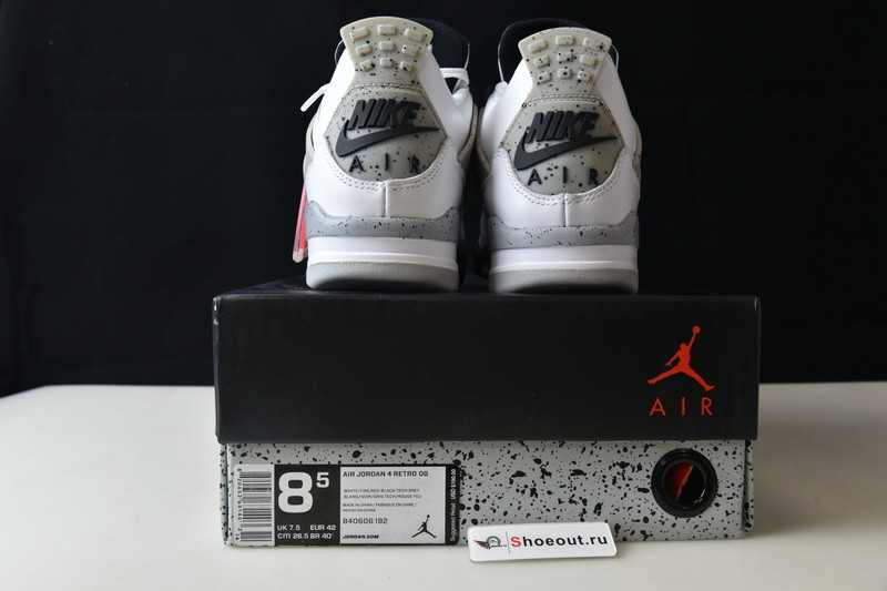 Air Jordan 4 OG “White Cement” 840606-192