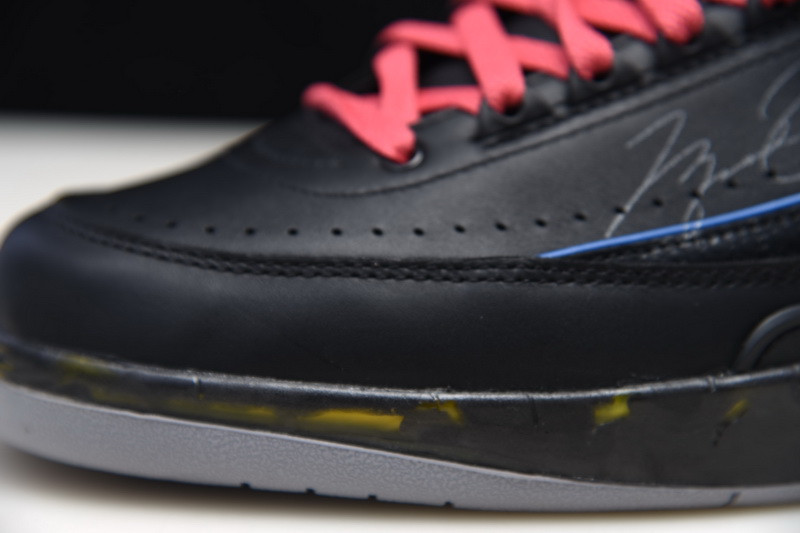 OF x Air Jordan 2 Low Black DJ4375-004