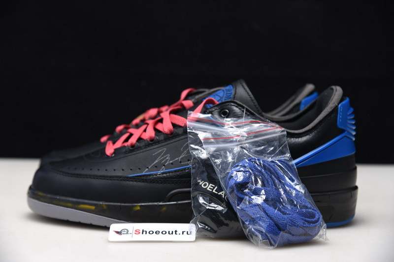 OF x Air Jordan 2 Low Black DJ4375-004