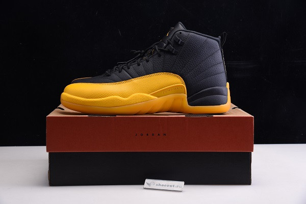 Air Jordan 12 Retro Black University Gold 130690-070