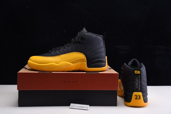 Air Jordan 12 Retro Black University Gold 130690-070