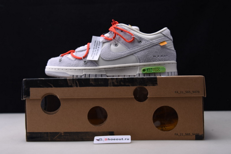 OF x Nk Dunk Low NO.13 Of 50 DJ0950-110