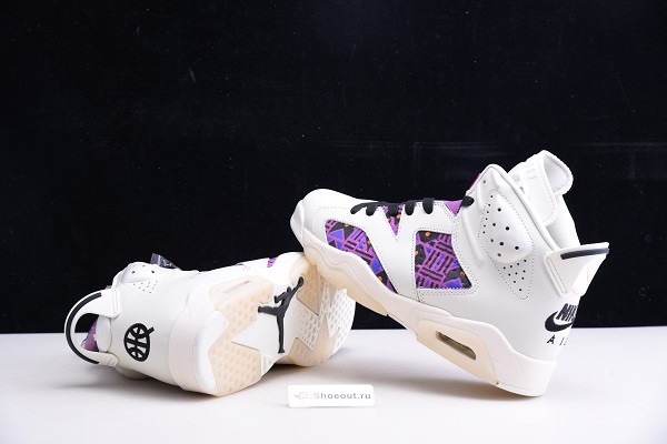 Air Jordan 6 Retro Quai54 Sail Black CZ4152-101