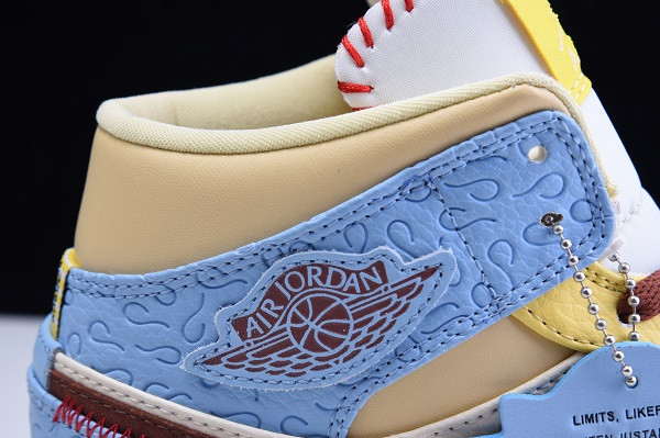 Ma*s*n château rouge x air jordan 1 mid se “fearless” cu2803-200