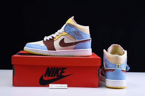 Ma*s*n château rouge x air jordan 1 mid se “fearless” cu2803-200