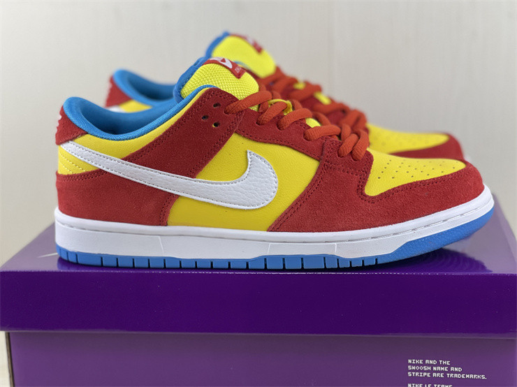 Nike SB Dunk Low “Bart Simpson” BQ6817-602