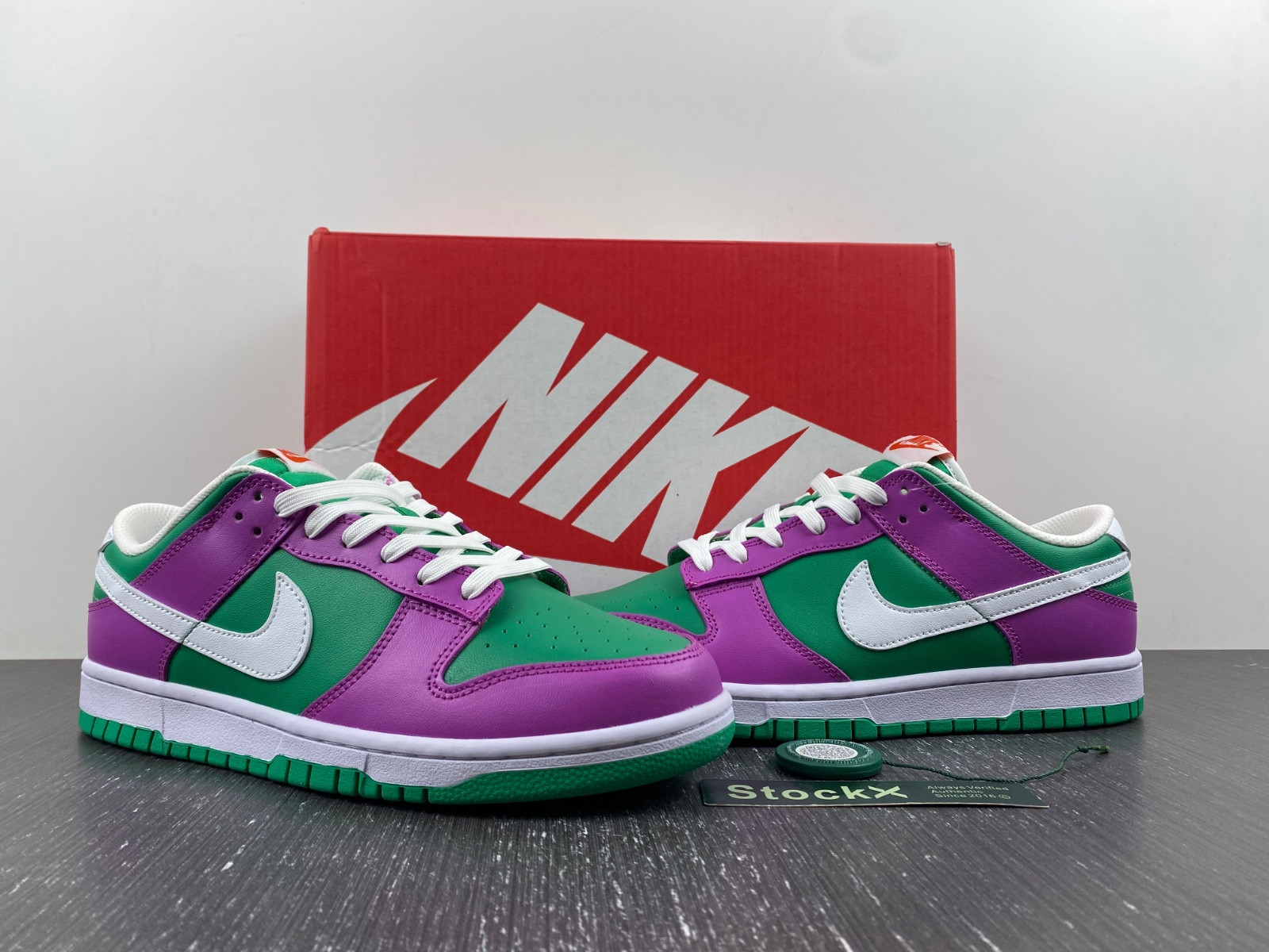 Nike Dunk Low Stadium Green Fuchsia (Women
